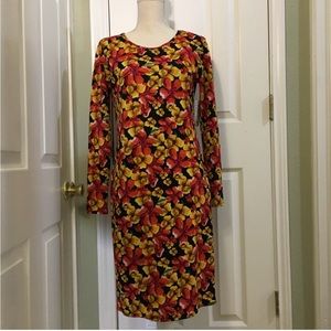 NWT LulaRoe Debbie Dress; Long Sleeve, Sz:Medium